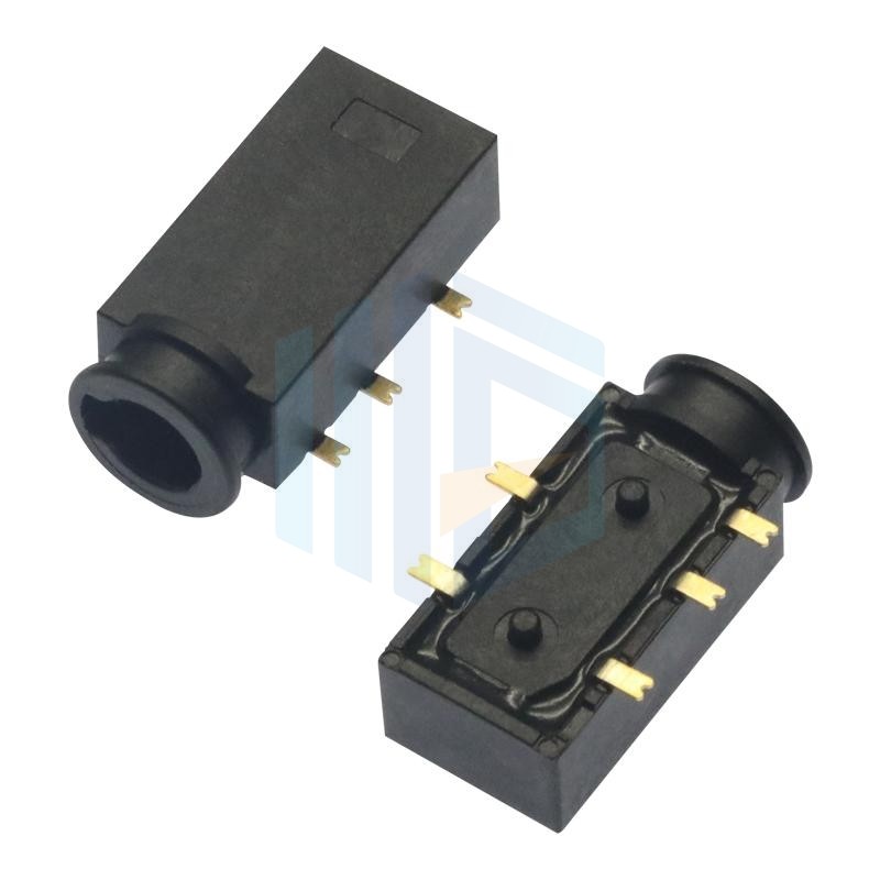 Waterproof headphone socket