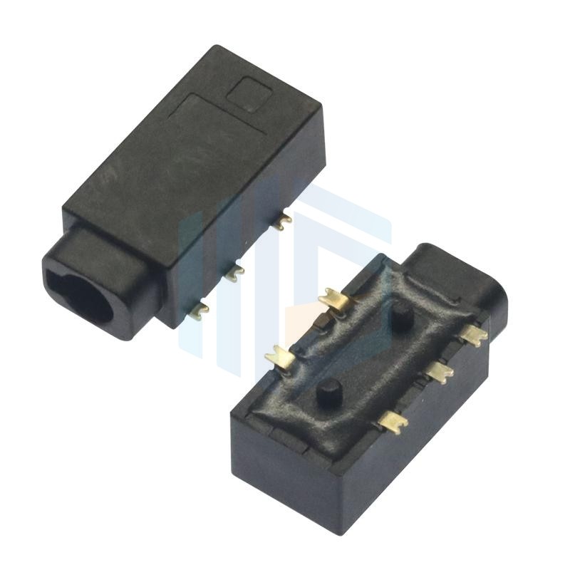 Waterproof headphone socket