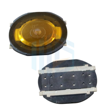 轻触薄膜开关的金属弹片与弹性拉条协同设计